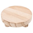 thumbnail image 5 of QIDITONG Wooden Plant Stand Indoor Flower Pot Holder for Succulents Bathroom Tray Flower Pot Stands Plants Shelf Wooden Stool Display Stand, 5 of 5