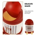 thumbnail image 3 of unbranded Basurero De Rojo Compacto Para Oficina Y Hogar Con Tapa Moderno, 3 of 8