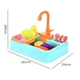 thumbnail image 4 of Jouets Évier de Jeu, Jouet Électrique avec Eau Courante, Jeu d'Imitation, 4 of 5