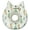 White, variant on Touchcat ® 'Ringlet' Licking and Scratching Adjustable Pillow Cat Neck Protector