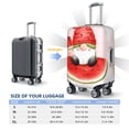 thumbnail image 4 of Kdxio Watermelon Gnome Pattern Luggage Cover for Travel,Elastic and Durable,Fits 18-32 Inch,Anti-Scratch Suitcase Protector-No luggage included, 4 of 5