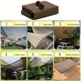 thumbnail image 6 of Bxaolu Shade Cloth -90% Sunblock Net for Garden Patio, Canopy Sunshade Cover, Shade Sails for Plants Greenhouse Outdoor Pergola Lawn Kennel Chicken Coop, Sun Protection Net Cover Cloth(16.4x10FT), 6 of 9
