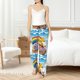 thumbnail image 4 of Fotbe Rainbow Animals on Noah's Ark Pantalones de Pijama para Mujer, Pantalones de Dormir, Pantalones Pj con Cordón y Bolsillos-X-Large, 4 of 6