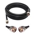 thumbnail image 2 of Cable de extensión coaxial SRF400 de baja pérdida de 26 pies (50 ohm) n cables coaxantes de conector masculino a masculino para 3G/4G/5G/LTE/ADS-B/HAM/GPS/WiFi/RF Radio (26ft), 2 of 2