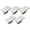 Silver, variant on 7829 Cabinet Door Pull Striped Wardrobe Cupboard Handle Zincs-Alloys Drawer Pull Kitchen Furniture Handle