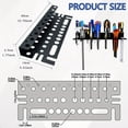 thumbnail image 2 of Screwdriver Organizer, Pliers Rack, Hammer Holder, Heavy Duty Wall Mounted Tool Storage Rack, Hand Tools Organizer, Metal Organizer for Garage Workshop, Garage Tool Organizer Wall Mount, 2 of 7