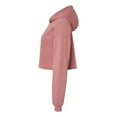 thumbnail image 3 of BELLA + CANVAS Women�'s Crop Fleece Hoodie, 3 of 3