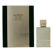 Amber Oud Exclusif Emerald by Al Haramain Eau De Parfum Spray (Unisex) 2 oz for Men