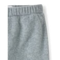 thumbnail image 2 of The Children's Place Girls Cozy Microfleece Pull-On Wide Leg Sweatpants, Sizes XS-XXL, 2 of 3