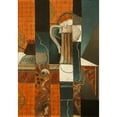 thumbnail image 3 of Gris, Juan 18x24 Black Modern Framed Museum Art Print Titled - Playing Cards and Glass of Beer, 3 of 5