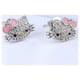 thumbnail image 2 of Sanrio-pendientes de Hello Kitty Y2K para niña, aretes de aleación, Joyería de diamantes de resina, moda minimalista, regalo, 2 of 5