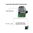 thumbnail image 4 of DC Motor Speed Controller PWM Controller, 7-70V 30A Adjustable PWM Motor Speed Regulator 12V 24V 36_c*, 4 of 5