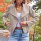 thumbnail image 4 of Chaquetas y abrigos casuales de manga larga sin capucha para mujer, de moda, de colores, con cremallera y bolsillo, chaqueta de gamuza, chaqueta de poliéster para mujer., 4 of 6