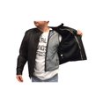 thumbnail image 3 of Redline Men's Leather Touring Motorcycle Jacket with Gator Liner M-600GS (S), 3 of 4