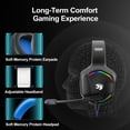 thumbnail image 4 of Auriculares para juegos IMYB A36 con micrófono para PC/PS/Xbox/Nintendo, 4 of 8