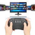 thumbnail image 3 of Teclado de teclado inalámbrico de distancia de trabajo de 10 metros, caja de TV de edición multimedia para PC,Mini teclado inalámbrico Mini teclado retroiluminado Mini teclado Touchpad Teclado Teclado Higoodz Accesorios electrónicos, 3 of 7
