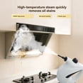 thumbnail image 2 of Pressurized Steam Cleaner for Home Portable Handheld High Temperature Steam for Couch Clothes Car Seats Kitchen US Plug, 2 of 6