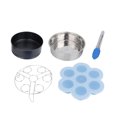 thumbnail image 4 of Food Steamer Rack,5Pcs/Set Food Steam Basket Cake Mold Pressure Cooker Steam Rack Best in its Class, 4 of 14