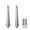 B, variant on Halloween Ghost Flameless Taper Candles, 9.5" White Ghosts Flickering Taper Candle Lights with Remote Control for Dinner Table Fireplace Home Party Decor, 2 Pack