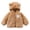 Khaki, variant on Baby Winter Jacket Toddler Fleece Jacket Baby Winter Coat Newborn Girl Hoodie Infant Boy Clothes Pink Size,12-18 Months