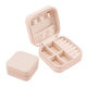 thumbnail image 1 of Caja De Almacenamiento De Joyas De Viaje Para Mujer 2 piezas, Color Rosa, 1 of 5