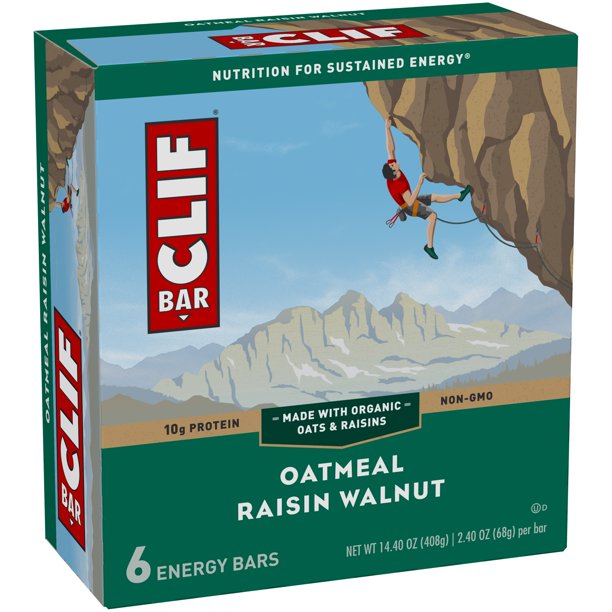 Clif Bar?? Oatmeal Raisin Walnut Energy Bars 62.4 oz. Bars Walmart