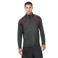 thumbnail image 4 of All Sport Unisex Quarter-Zip Lightweight Pullover with Insets M3026, 4 of 5