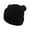 Black, variant on Daznico Kids Knitted Winter Hat with Bear Ears Soft Stretchy Warm Beanie Cozy Cap for Boys Girls Cute Toddler