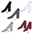 thumbnail image 5 of 80cm Thigh High Socks Autumn Winter Elasticity Breathability Unique Fad Appearance Sock Boots High Thigh Stockings Black, 5 of 6