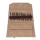 thumbnail image 3 of Conjunto de agujas de tejer, agujas de tejer circulares extraíbles con estampado de leopardo, aguja para suéter, botones de calibre, bolsa de PU, Kit de ganchillo, bolsa de PU caqui, 3 of 5
