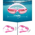 thumbnail image 5 of CRG Sports Pink UV Protection Swimming Sport Goggles, 5 of 6