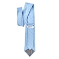 thumbnail image 4 of Jacob Alexander Men's Woven Delicate Vine Pattern Regular Neck Tie - Blue, 4 of 7