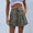 Army Green, variant on Auroural Womens Shorts Clearance Fashion Women Casual Solid Pocket Button Spring Summer Shorts
