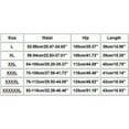 thumbnail image 3 of Under $5.00,Chiccall Biker Shorts Women Plus Size Elastic High Waist Yoga Shorts Workout Gym Clothes Stretch Tie Side Lace Slip Undershorts, 3 of 5