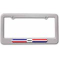 thumbnail image 1 of Dominican Republic Flag License Plate Tag Frame, Multiple Colors, 1 of 1