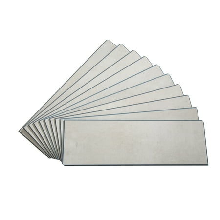 Palisade 22.8in x 7.31in Vinyl Wall Tile in Wintry Mix