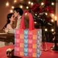 thumbnail image 3 of KOYPTL 5 Pcs Valentine's Day Gift Bags with Handles Multifunctional Non Woven Reusable Treat Bags Waterproof Tote Bags for Kids Gift Wrapping Party Supplies, 3 of 7
