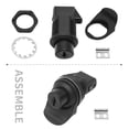 thumbnail image 4 of Anxingo Push Button Latch, Golf Cart Lock Accessories, Truck Tool Box Marine Use, Boat/Motorcycle Glovebox Lock, 4 of 9