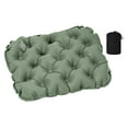 thumbnail image 4 of Wswqop Inflatable Seat Cushion Air Cushion Comfortable Lightweight Office Chair Cushion Olive Green, 4 of 9