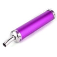 thumbnail image 3 of Silenciador de escape de acero inoxidable de 20 mm/0,8 pulgadas, piezas modificadas para motocicleta de 2 tiempos, color morado, 3 of 14