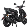 thumbnail image 4 of X-Pro Brand New 150cc Gas Powered Moped Scooter, 10" Aluminum Wheels Electric Start Large Headlights, 4 of 5