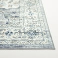 thumbnail image 6 of SAFAVIEH Arizona Gorica Distressed Polyester Machine Washable Area Rug, Light Gray/Beige, 5' x 8', 6 of 13