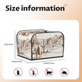 thumbnail image 3 of Cauagu Western Desert Cowboys for 4 Slice Toaster Cover (11.4''×7.9''×7.5'') Bread Machine Cover Toaster Protector Kitchen Appliance Dust Cover, 3 of 7