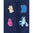 thumbnail image 3 of Bluey Bingo Varsity Zip Up Bomber Jacket Toddler to Little Kid, 3 of 5