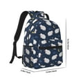 thumbnail image 2 of Yiaed Cute Sheep 1 Print School Backpack College Backpack Daypacks for Students High School Spacious and Durable Daypack for Work and Travel-One Size, 2 of 6