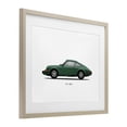 thumbnail image 2 of Stupell Industries Modern Green Vintage Car Model Birch Framed Print Under Glass, 16 x 13, by Mark Rogan, 2 of 8