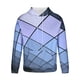 thumbnail image 4 of Sudadera con capucha para hombre, estilo casual, con cuello redondo, estampado, manga larga, blusa de poliéster, 4 of 6
