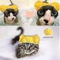 thumbnail image 2 of Suministros para mascotas, gorros de ducha, cascos a prueba de oídos para gatos y perros, gorros de ducha de doble uso, impermeables para mascotas, 2 of 4