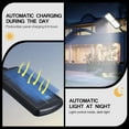 thumbnail image 4 of Solar Lights Outdoor Waterproof, 6500K Motion Sensor Solar Street Lights, Solar Flood Lights Dusk to Dawn for Area Lighting Yard Patio, 4 of 8