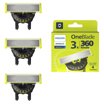 Recharges Philips OneBlade - Pack De 3 Lames QP430/80, Pour Rasoir OneBlade, Neuf